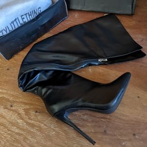 PLT Thigh High Heel Boots